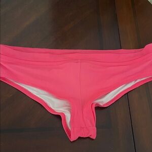 Victoria's Secret Bright Pink Cheeky Bikini Bottoms